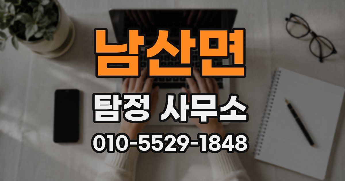 남산면 탐정 사무소