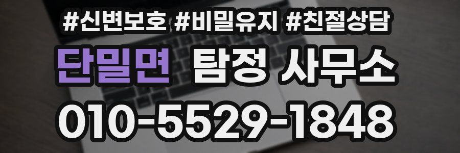 단밀면 탐정 사무소