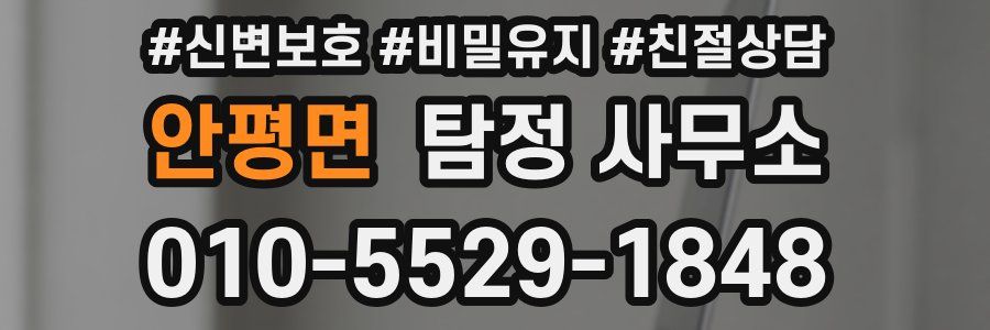 안평면 탐정 사무소