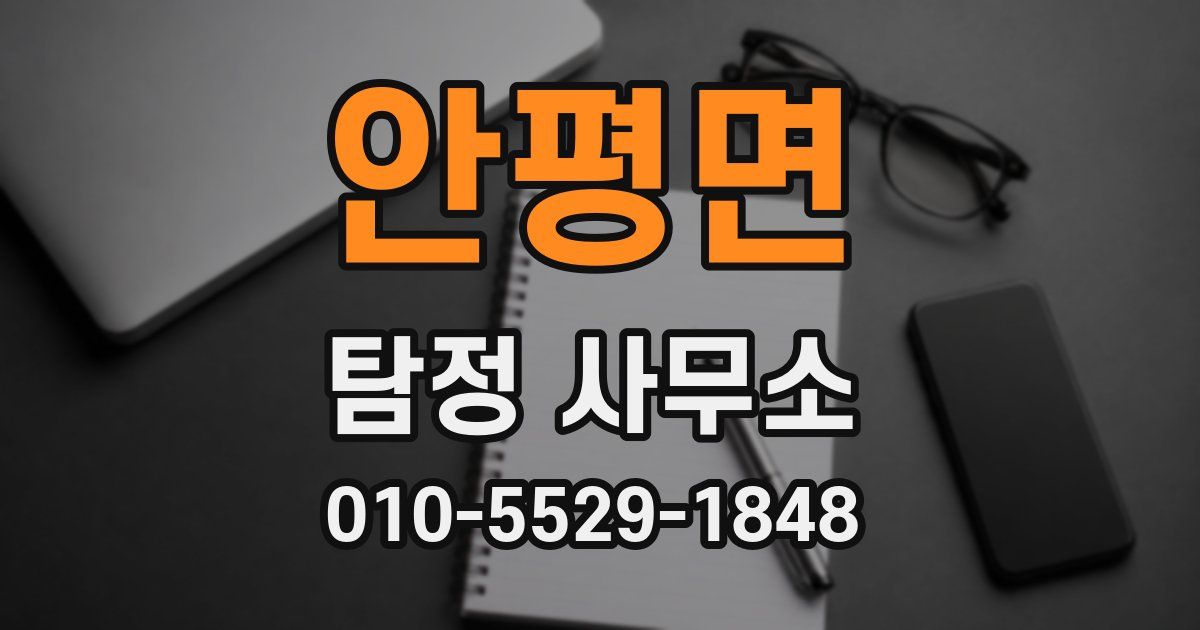 안평면 탐정 사무소
