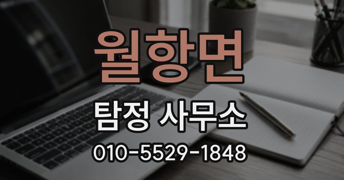 월항면 탐정 사무소