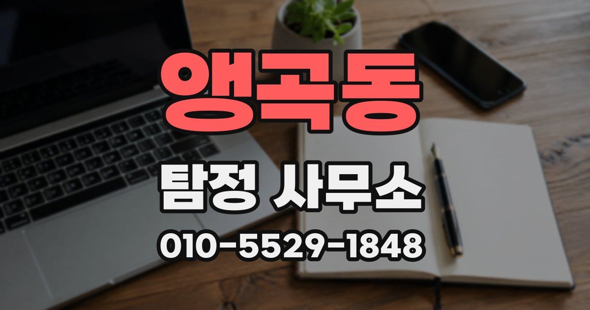 앵곡동 탐정 사무소