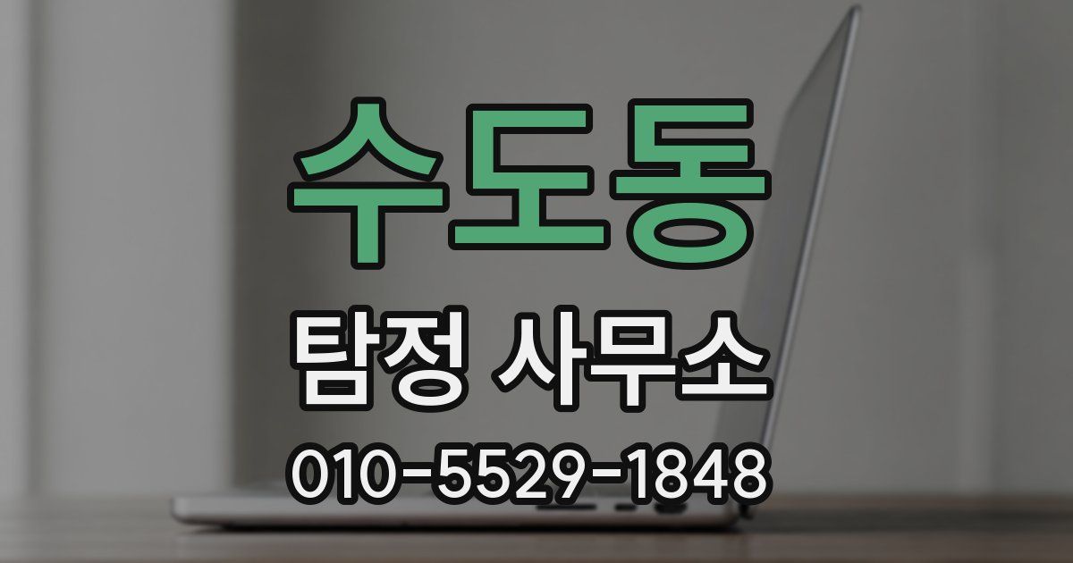 수도동 탐정 사무소