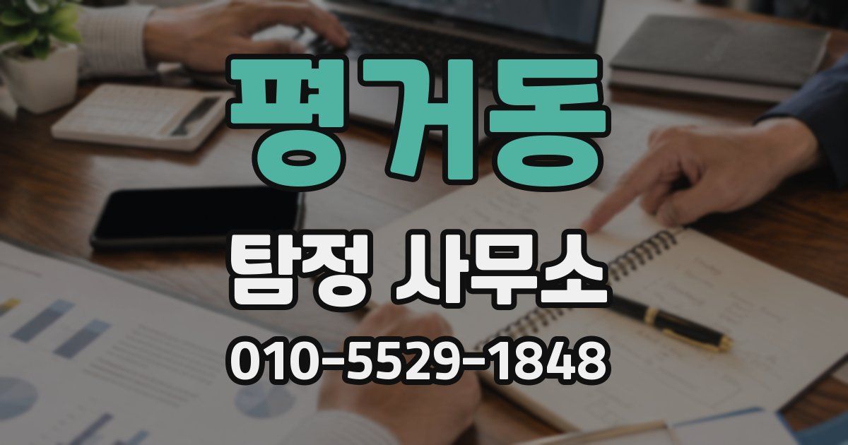 평거동 탐정 사무소