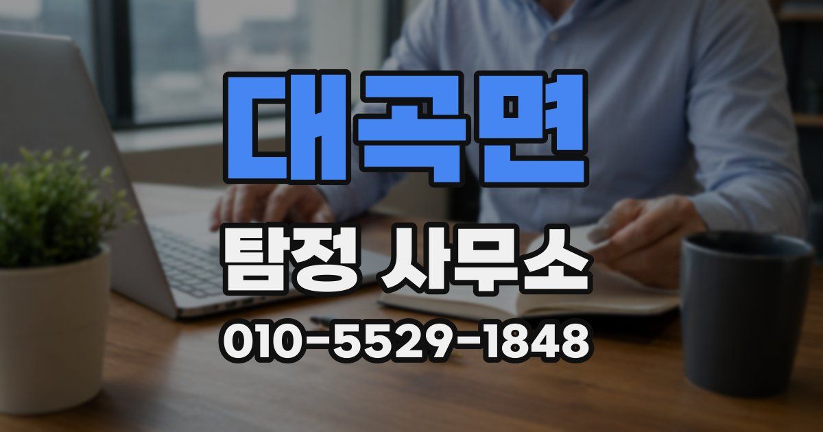 대곡면 탐정 사무소