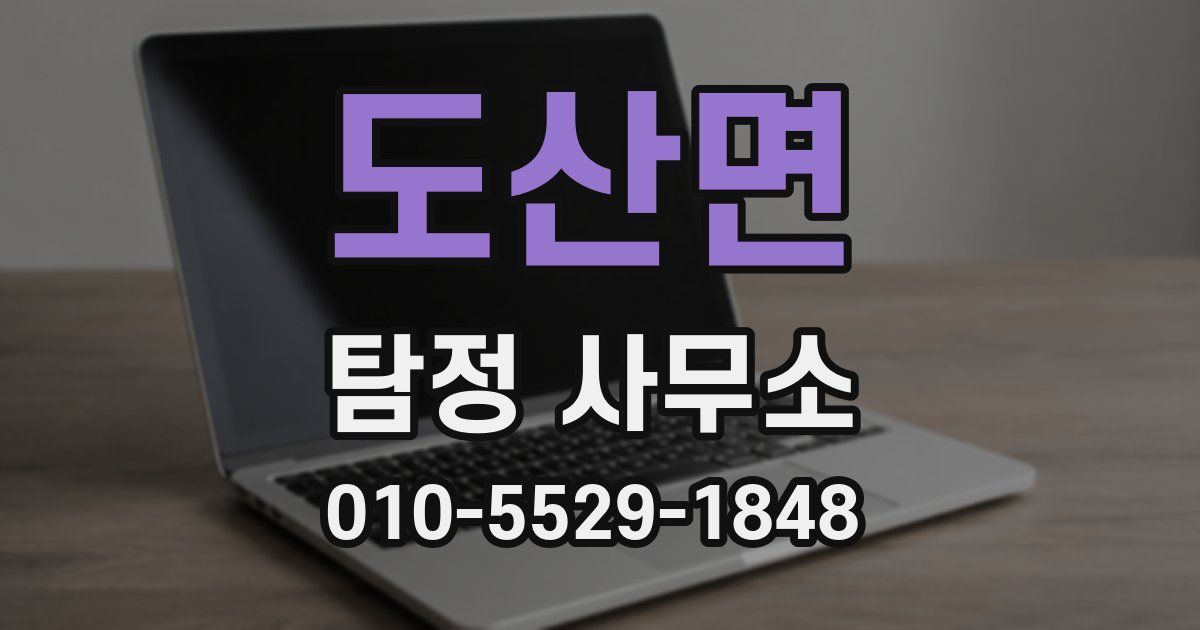 도산면 탐정 사무소