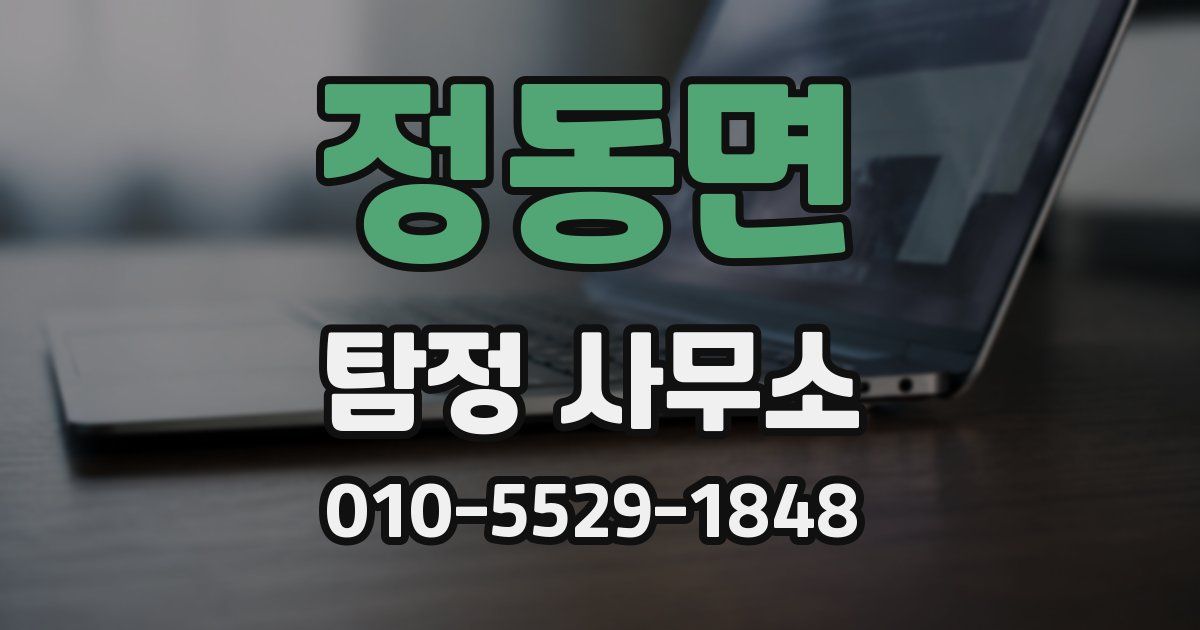 정동면 탐정 사무소