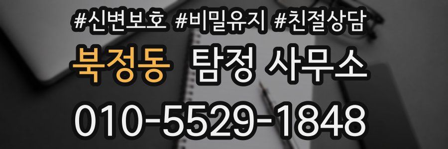 북정동 탐정 사무소