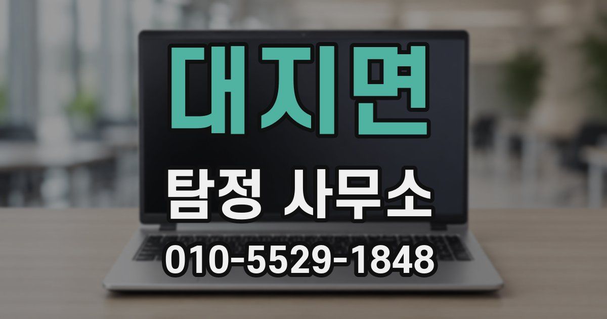 대지면 탐정 사무소