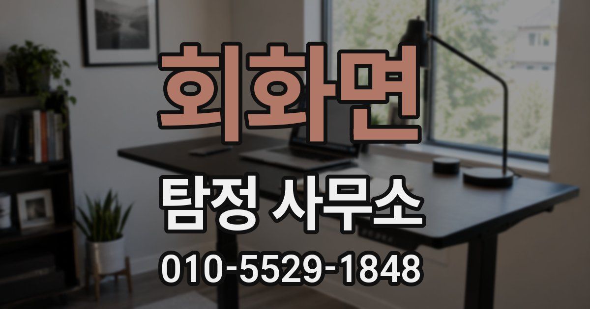 회화면 탐정 사무소