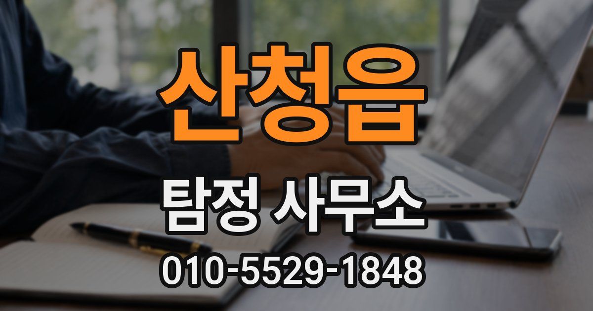 산청읍 탐정 사무소