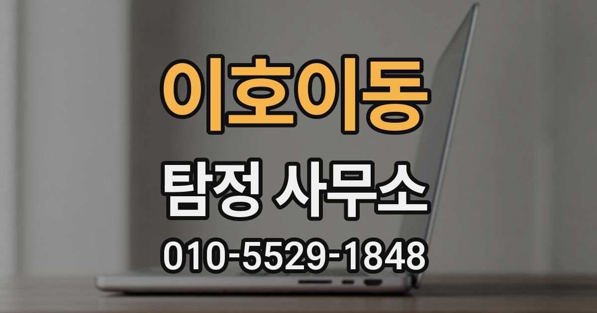 이호이동 탐정 사무소