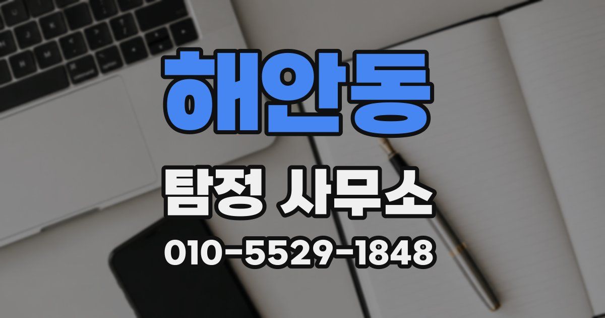 해안동 탐정 사무소