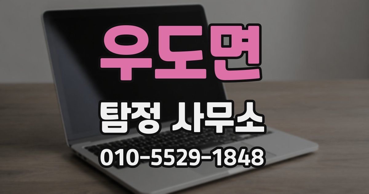 우도면 탐정 사무소