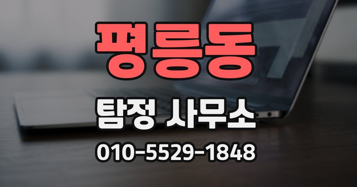 평릉동 탐정 사무소