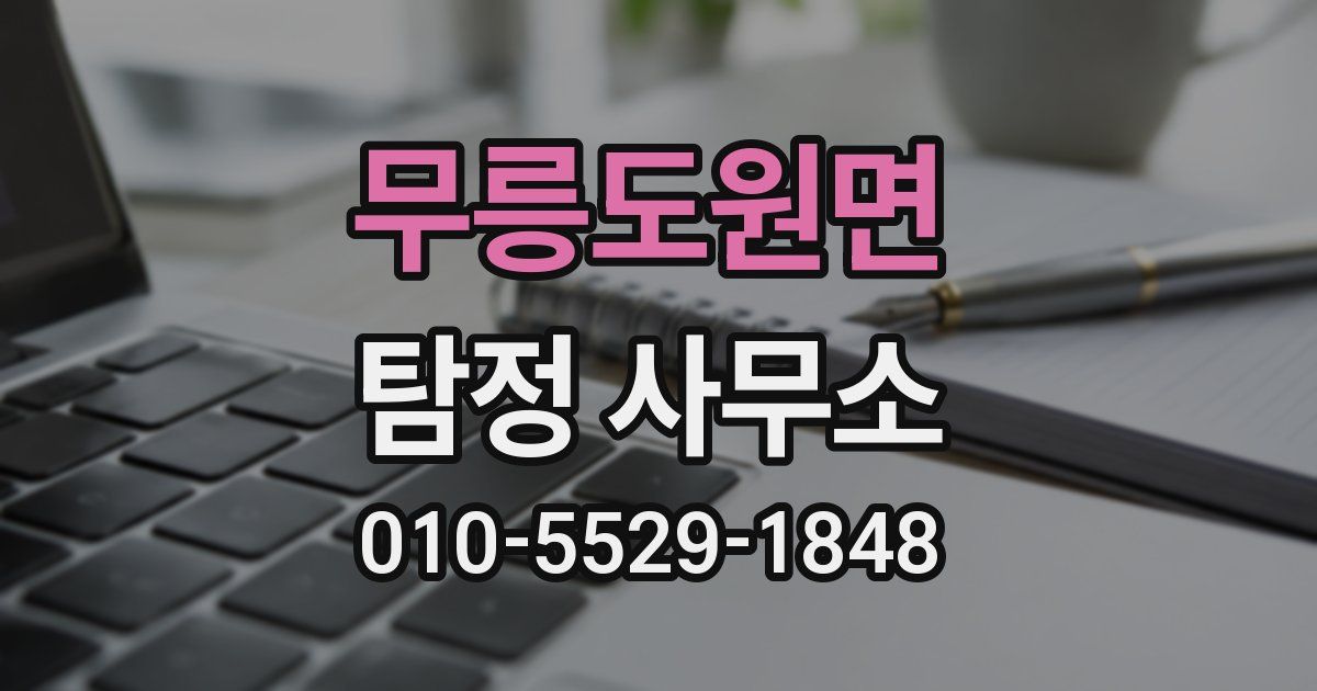 무릉도원면 탐정 사무소