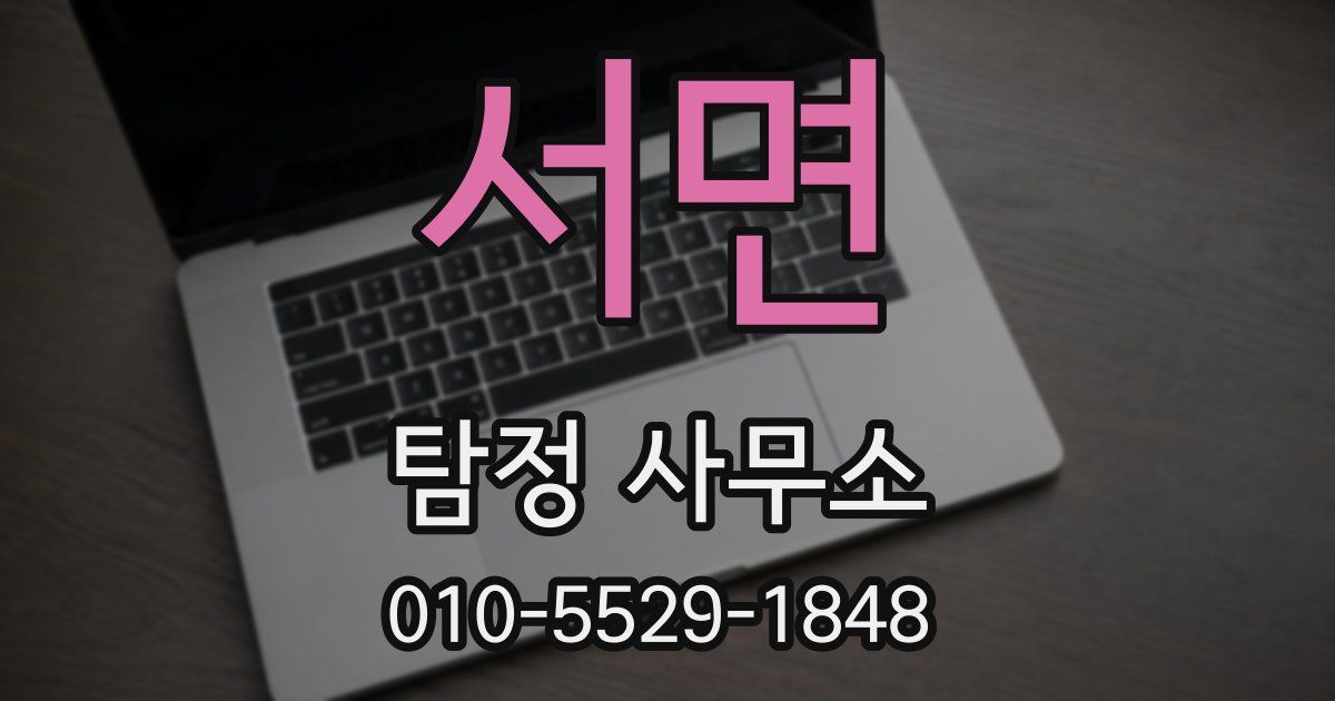 서면 탐정 사무소