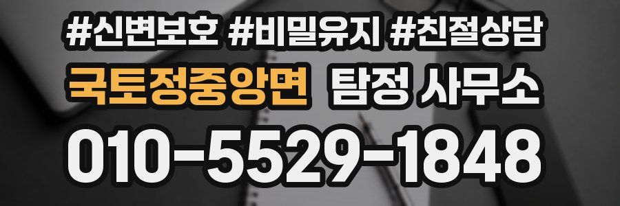 국토정중앙면 탐정 사무소