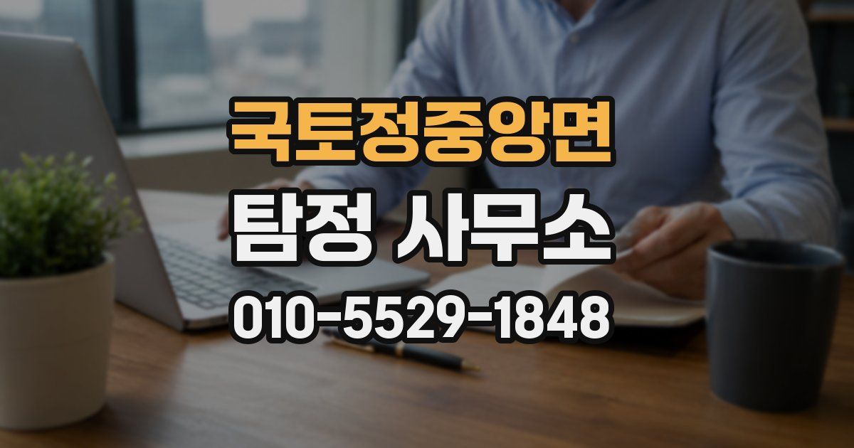 국토정중앙면 탐정 사무소