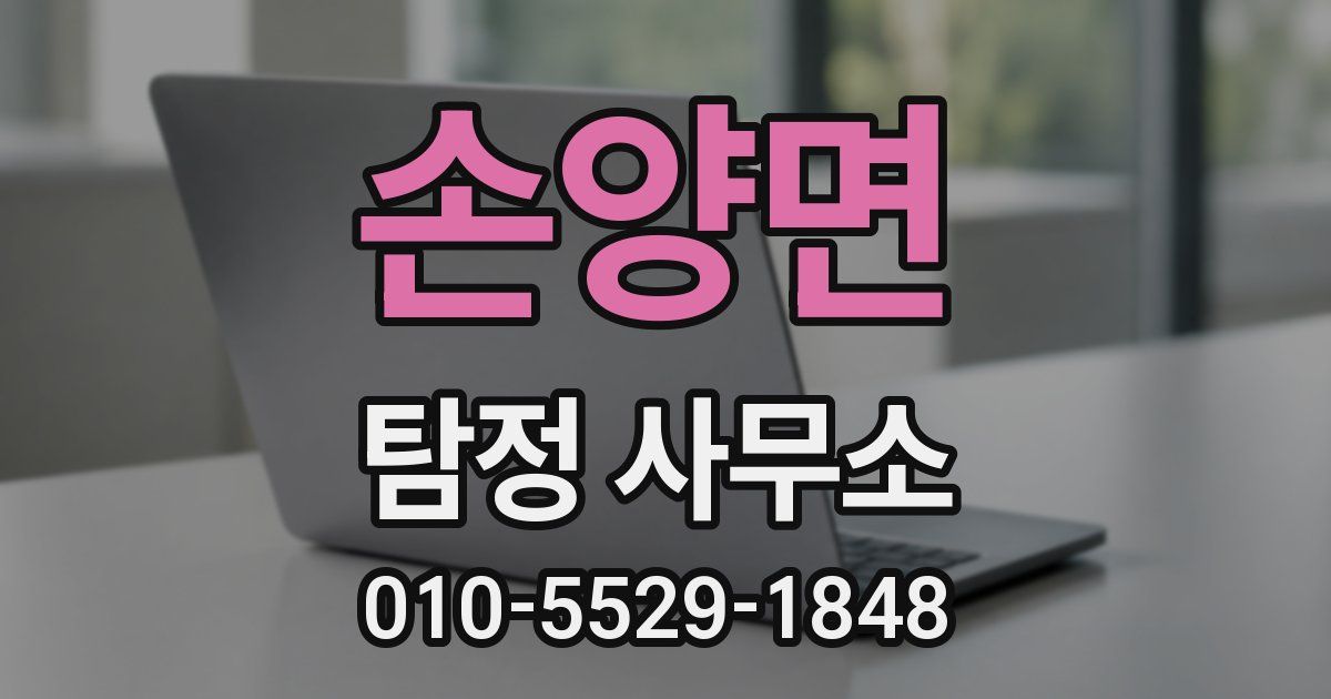 손양면 탐정 사무소