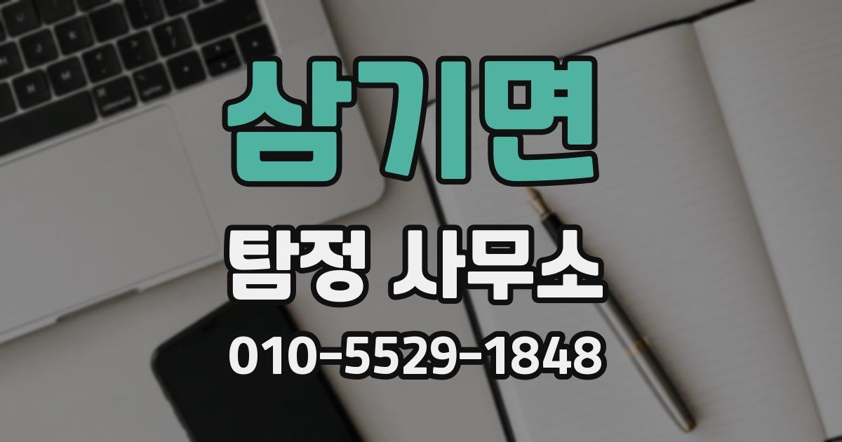 삼기면 탐정 사무소