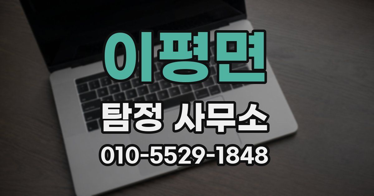 이평면 탐정 사무소