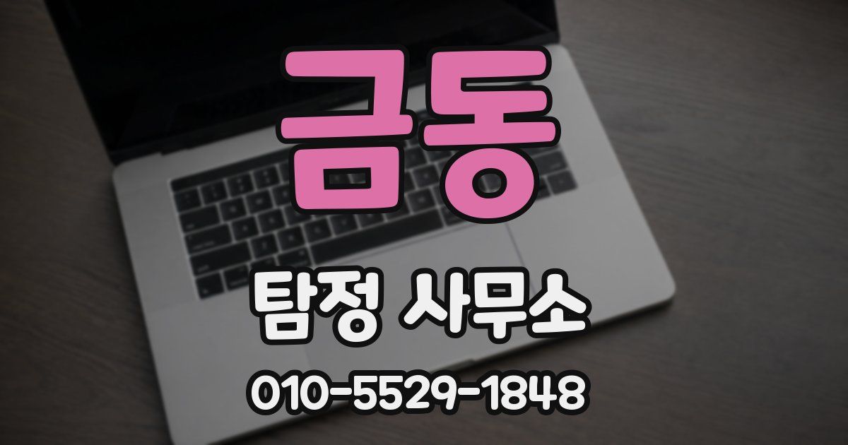 금동 탐정 사무소