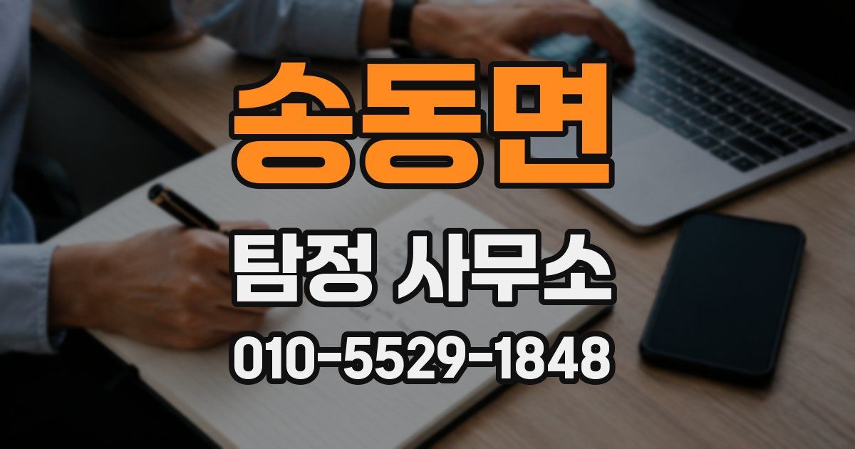 송동면 탐정 사무소