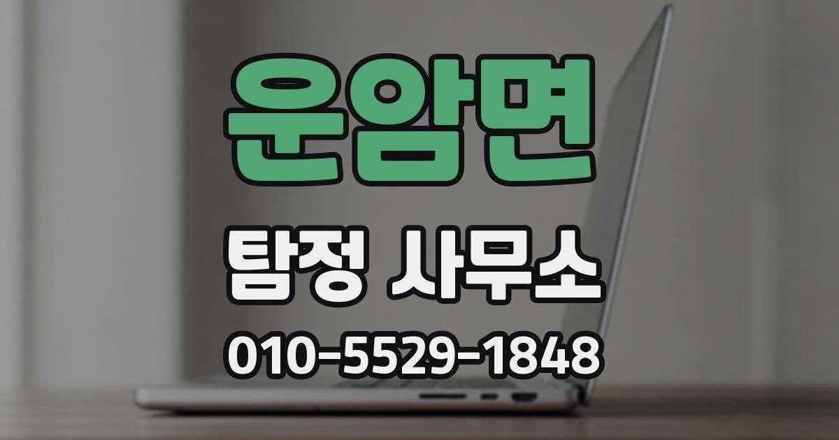 운암면 탐정 사무소