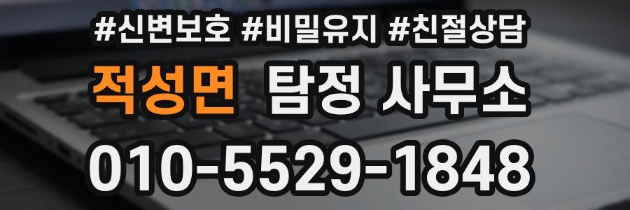 적성면 탐정 사무소