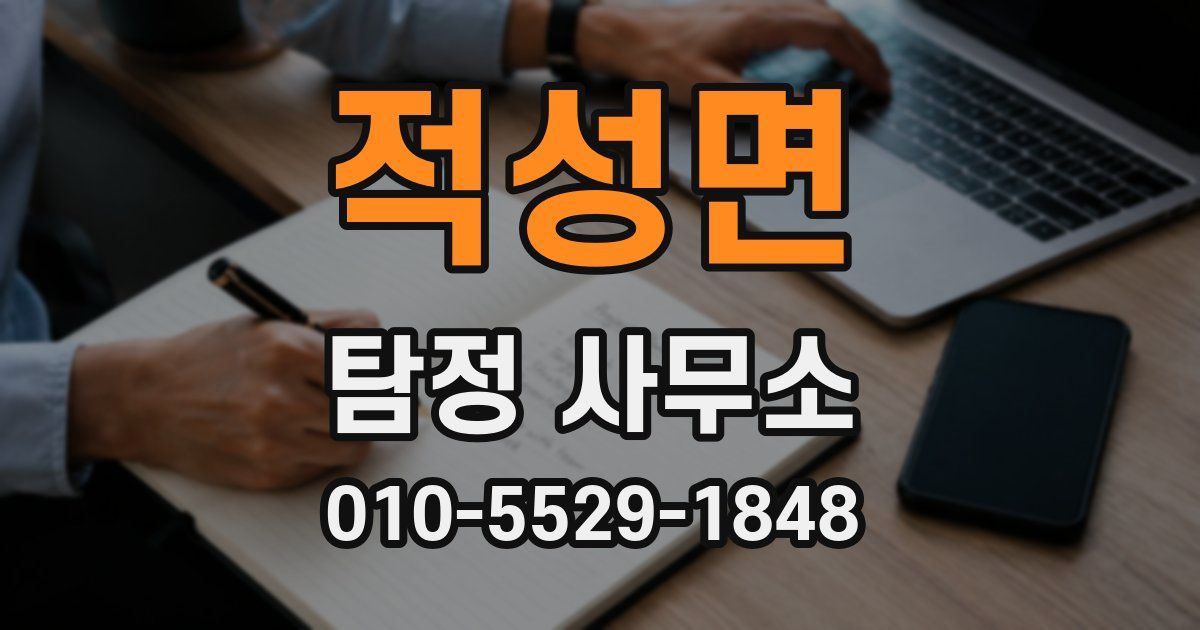 적성면 탐정 사무소
