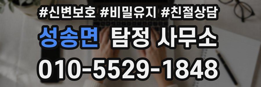 성송면 탐정 사무소