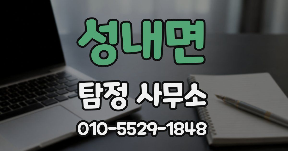 성내면 탐정 사무소