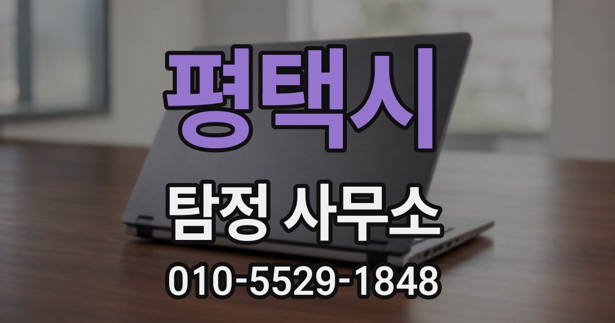 평택시 탐정 사무소