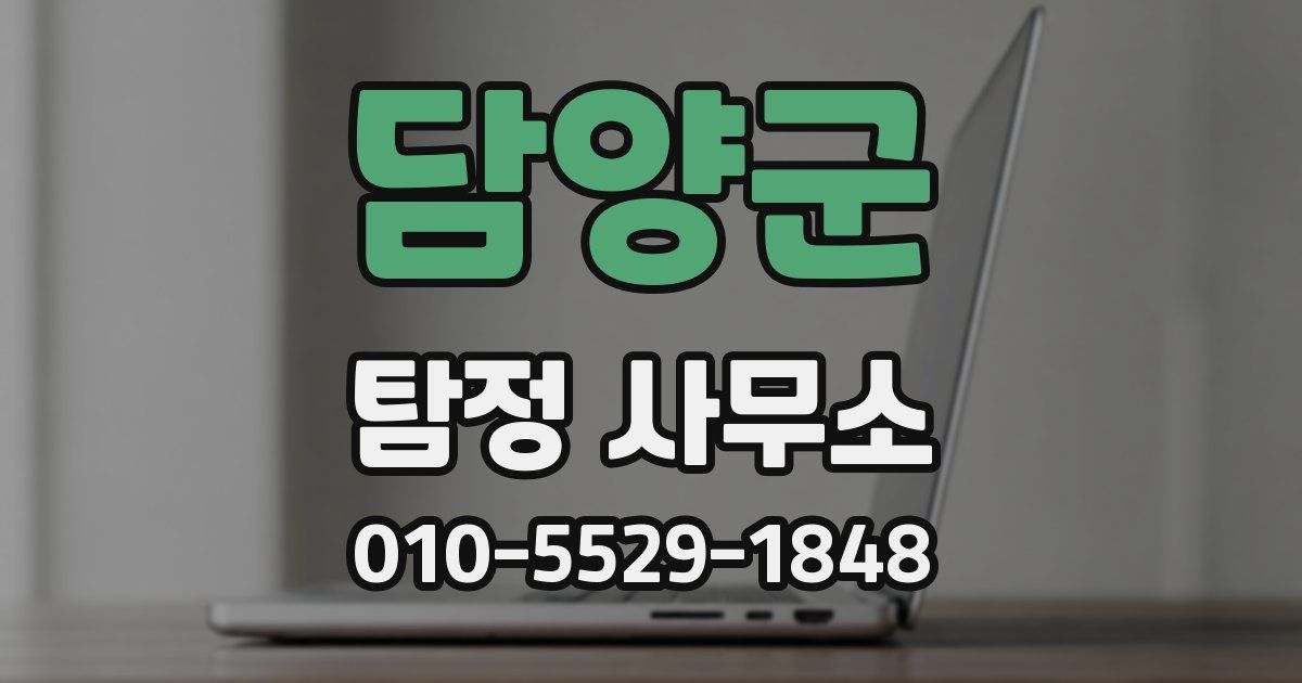 담양군 탐정 사무소