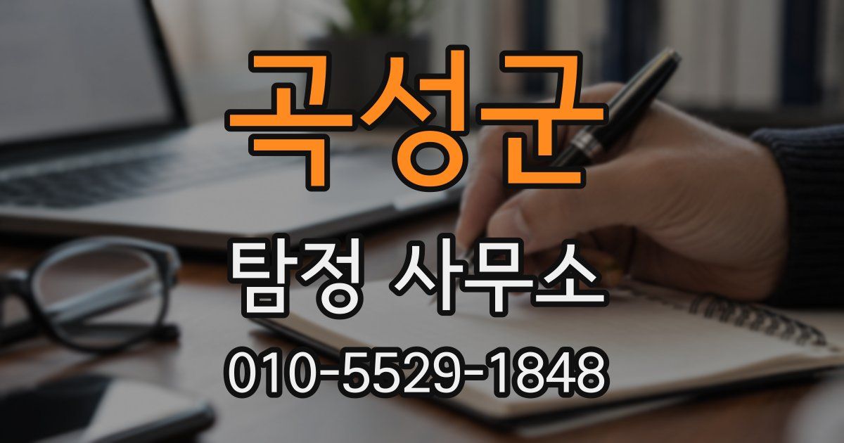 곡성군 탐정 사무소