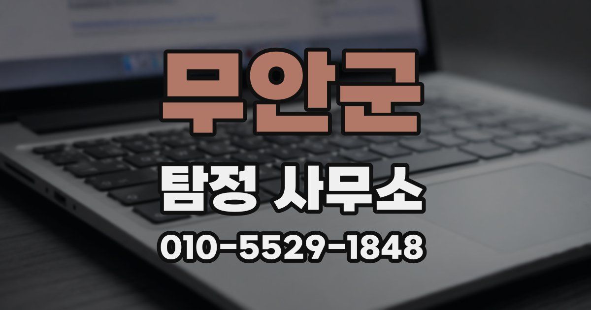 무안군 탐정 사무소