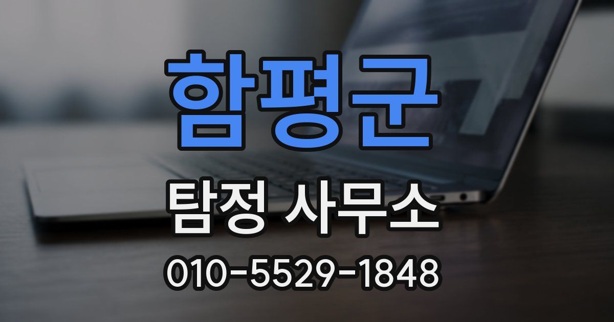 함평군 탐정 사무소