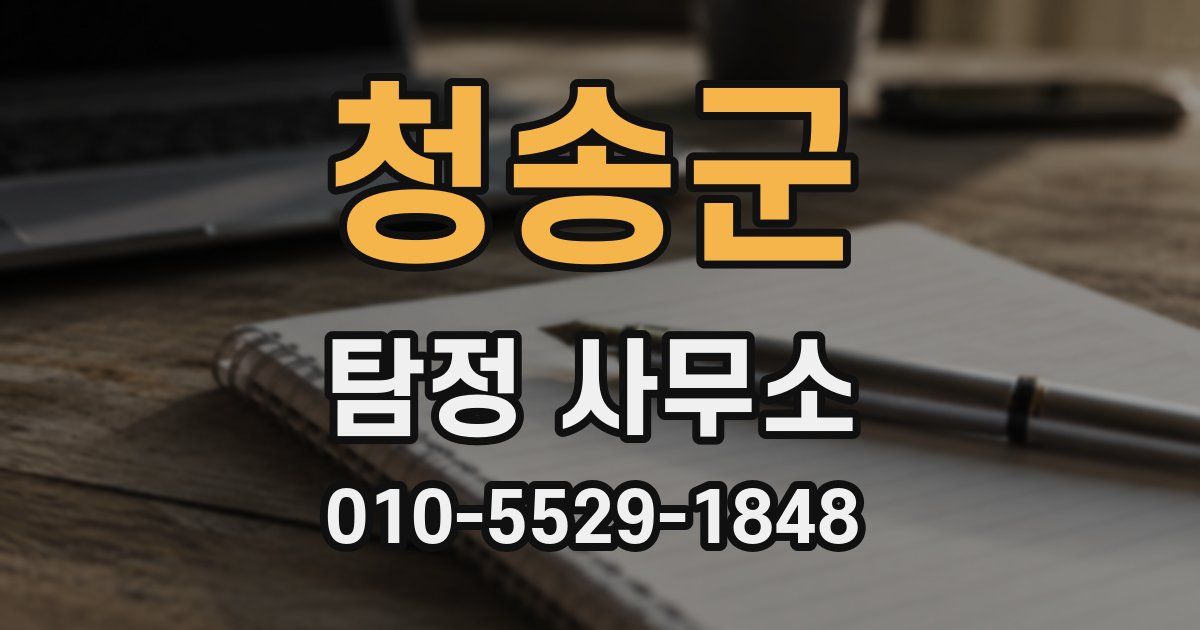 청송군 탐정 사무소