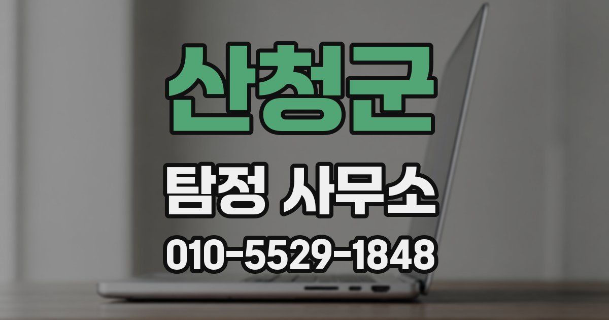 산청군 탐정 사무소