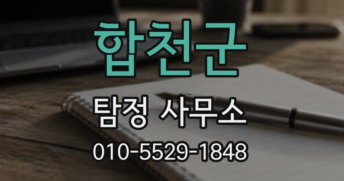 합천군 탐정 사무소