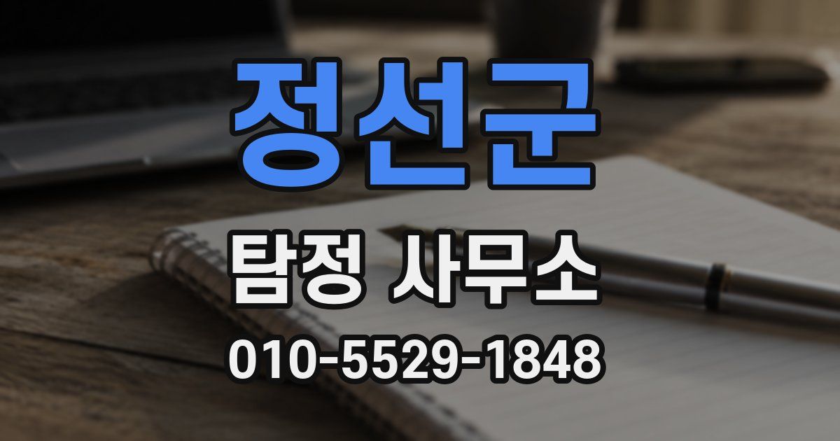정선군 탐정 사무소