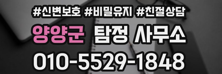 양양군 탐정 사무소