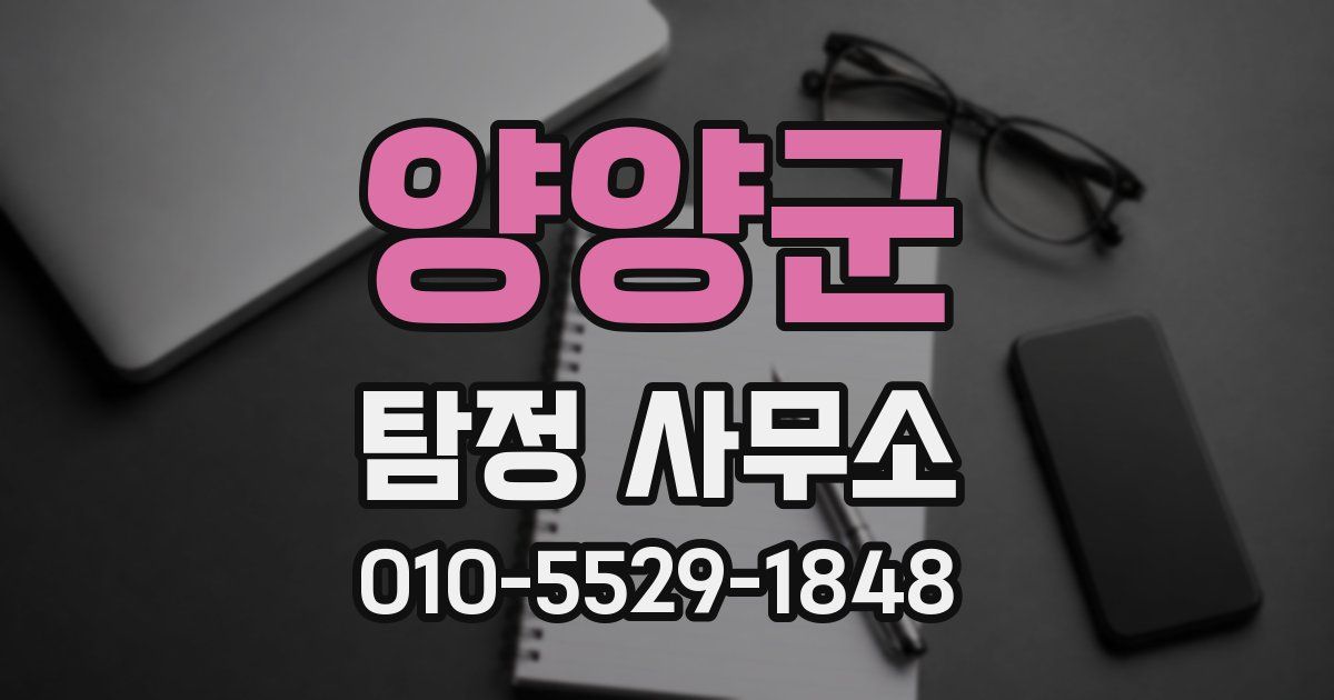 양양군 탐정 사무소