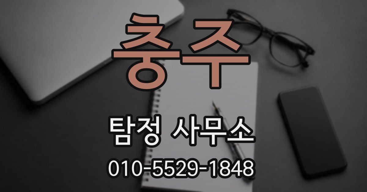 충주 탐정 사무소