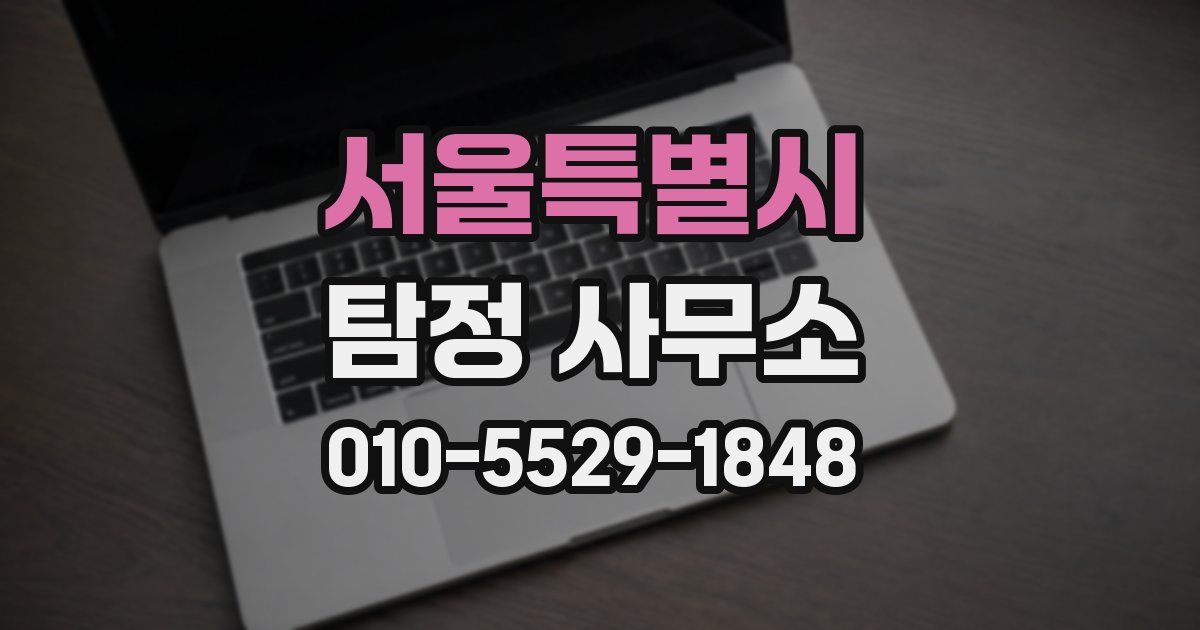 서울특별시 탐정 사무소