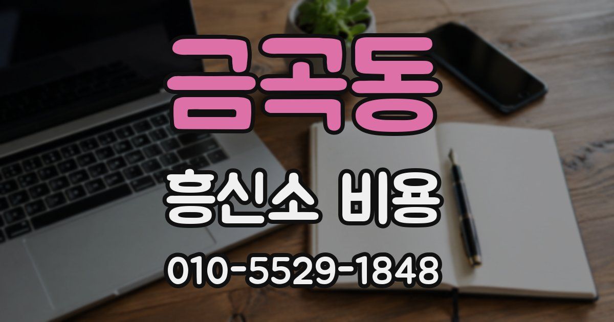 금곡동 흥신소 비용