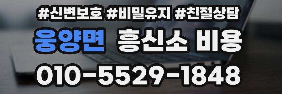 웅양면 흥신소 비용