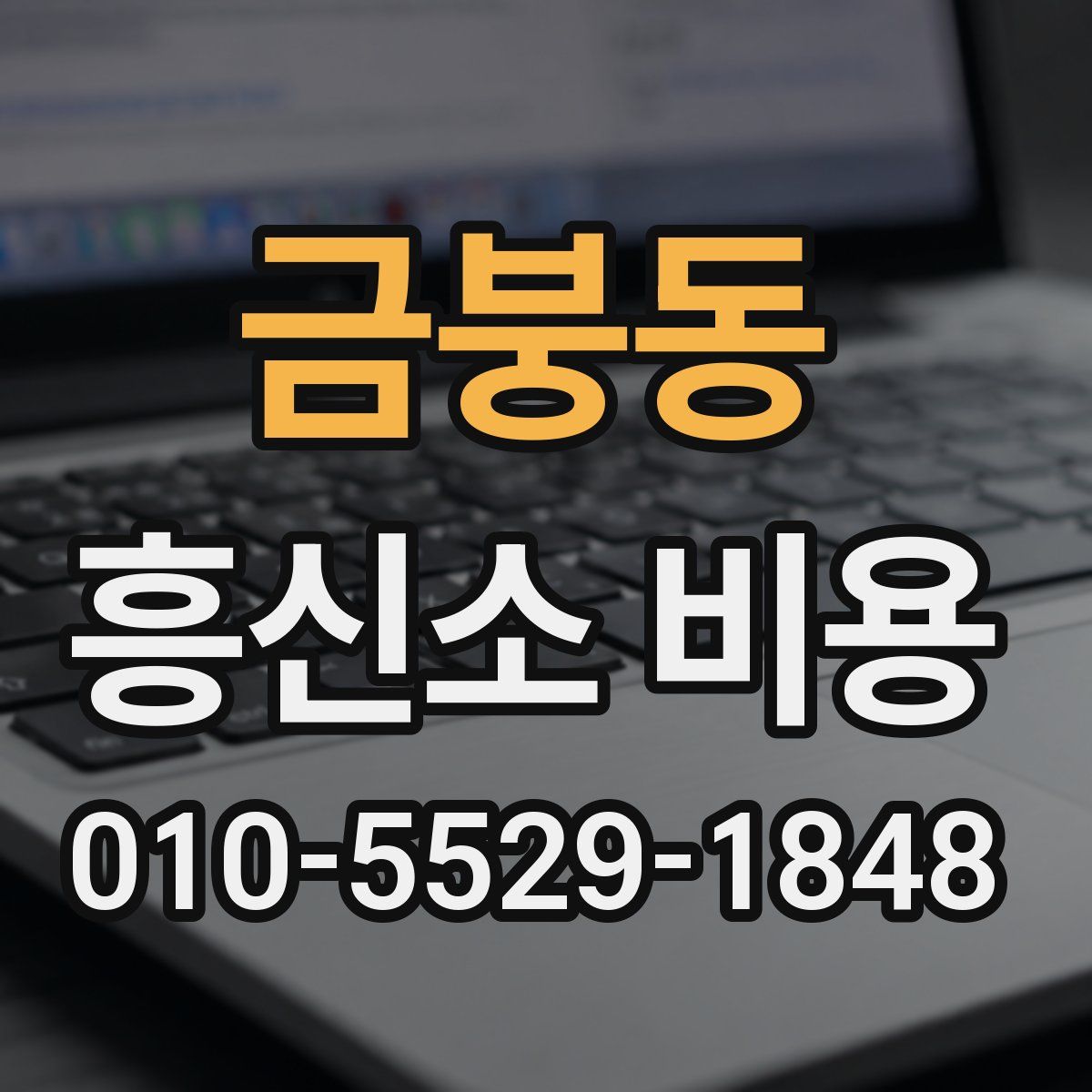 금붕동 흥신소 비용