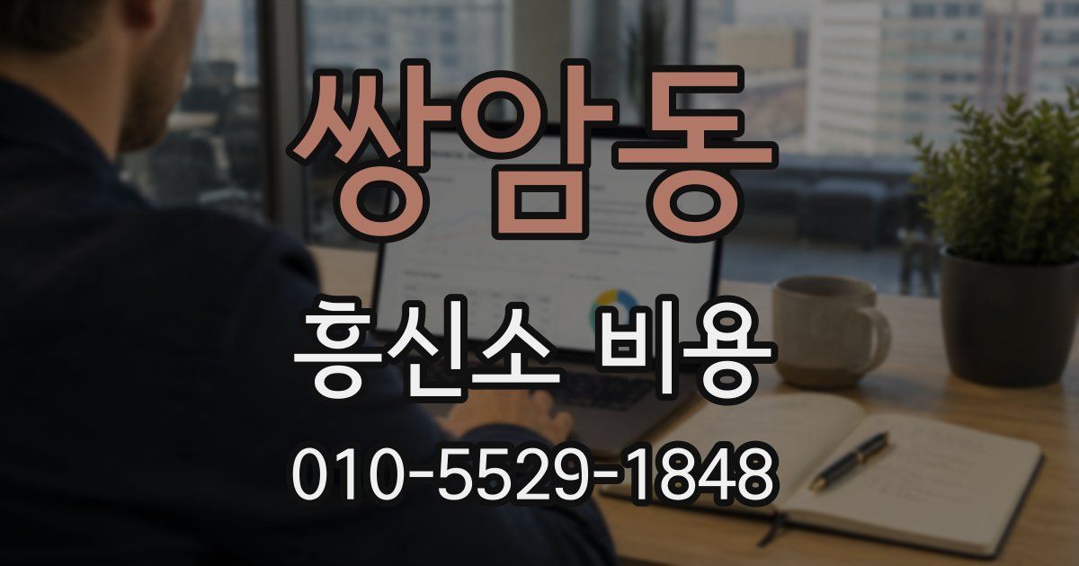 쌍암동 흥신소 비용